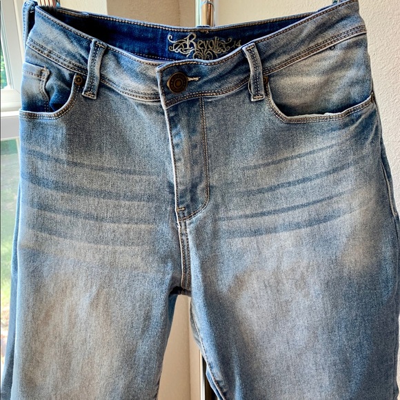 Revolt Jeans Pants - Revolt Women’s Knee Length Shorts